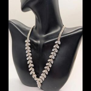 Diamante Rhinestone Medium Length Necklace ‼️Price is firm